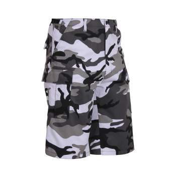 Long Length Camo BDU Shorts