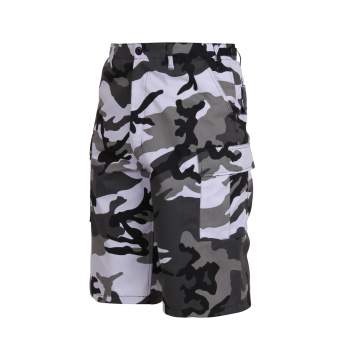 Long Length Camo BDU Shorts