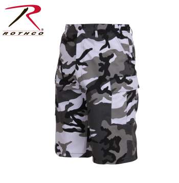 Long Length Camo BDU Shorts