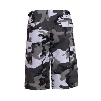 Long Length Camo BDU Shorts