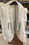 Vintage East German Sheepskin Winter Overcoat