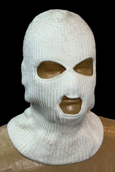 Canadian Military White Knit Balaclava Ski Mask