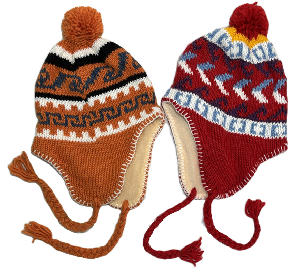 Stylish Multi-Color Knit Winter Beenie Cap