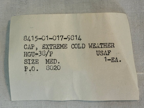 US Air Force Extreme Cold Weather Cap