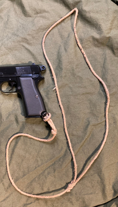 Vintage European Pistol Lanyard