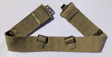 British P37 Web Equipment Waist Belt 1937 Pattern Web Equipment