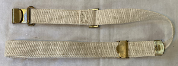 Danish Issued White M/50 M1 Garand Rifle Sling