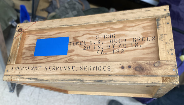 Canadian Military Wooden Storage Crate