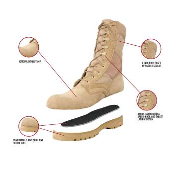 G.I. Type Sierra Sole Tactical Boots