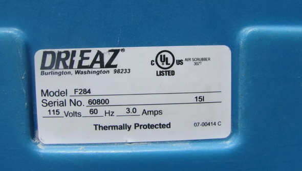 Dri-Eaz Industrial HEPA 500 Air Scrubber - (Free Shipping to LA)