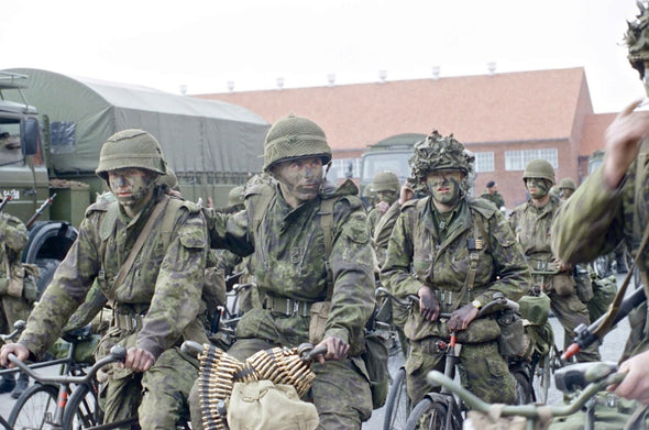 Danish Army M/48 Helmet Net Cover