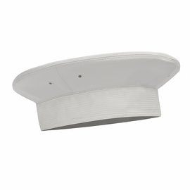 USMC White Vinyl Officers Cap Cover