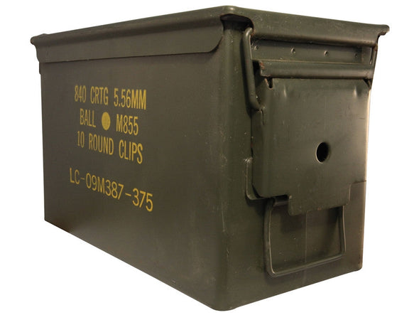 Authentic US Military 50 Cal Ammo Can