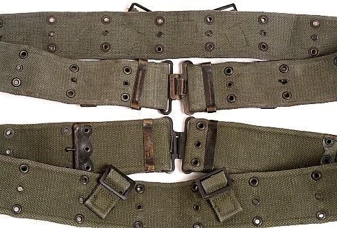 Military Surplus New & Used GI Web/Pistol Belt Grab Bag