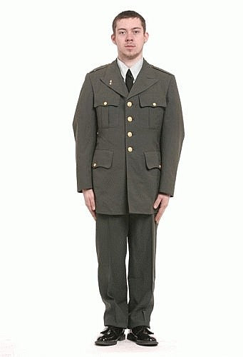 US Army Officer Uniform Costume