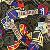 Grap Bag - 10 Military Patches