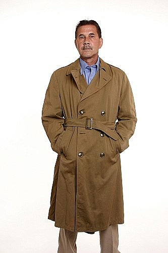 Raincoat Mens Gabardine CF Vintage 1960