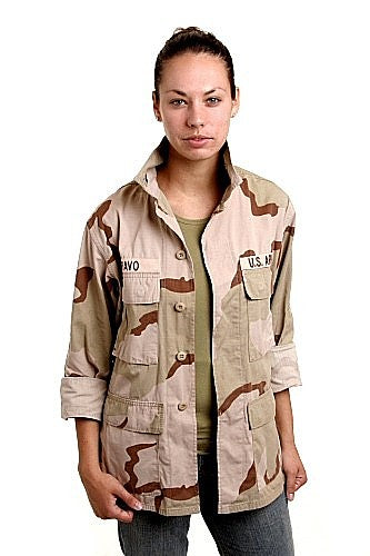 Tri-Color Desert Camo BDU Shirt