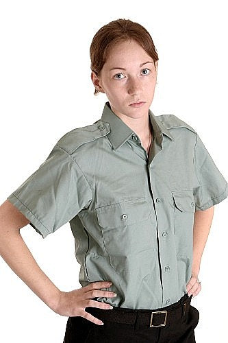 Women's Canadian Army  S/S  Work/Dress Shirt