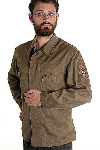 East German Civil Defense Uniform Shirt