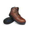 Poseidon Waterproof Brown Leather Work Boot