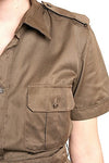 Women's Italian Safari Shirt - Short Sleeve