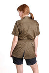 Women's Italian Short Sleeved Safari Shirt