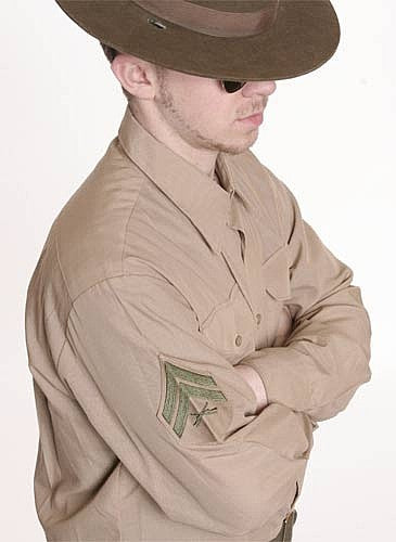 Vintage US Marine Dress Shirt