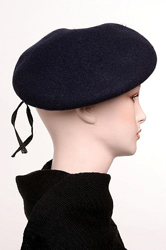 Vintage U.S. Issue Blue Wool Beret