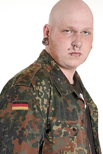 German Bundeswehr Flecktarn Camouflage Combat Shirt