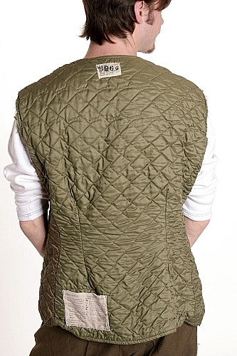 Vintage Canadian Quilted M-1960 Vest Liner