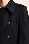 Vintage Hungarian Wool Overcoat