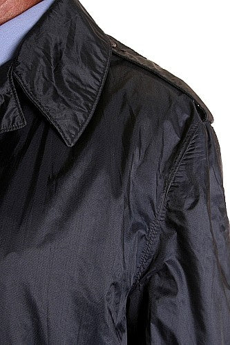 Nylon Raincoat Mens