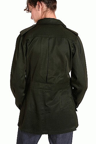 Women's Black Work Mechanics Zip Jacket