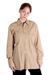 W  Khaki Officers Shirt LS