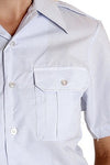 W  AirForce Dress Shirt Short Sleeved