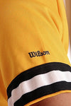 Women's Yellow Baseball Jersey Shirt