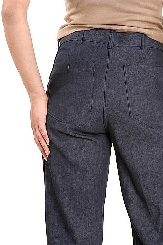 Brand New Authentic Navy Bell Bottom Dungaree Pants *REAL and RARE*