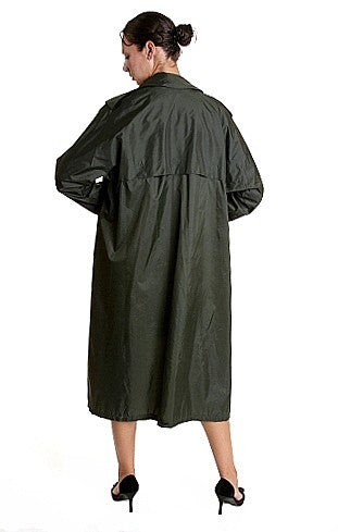 W  Raincoat Army Lightweight 3-4 Length