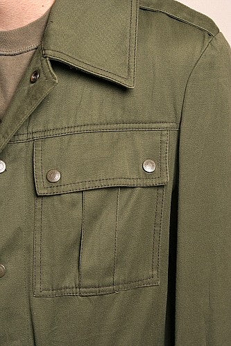 Vintage European Military Combat Jacket