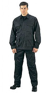 Black Rip-Stop BDU Set