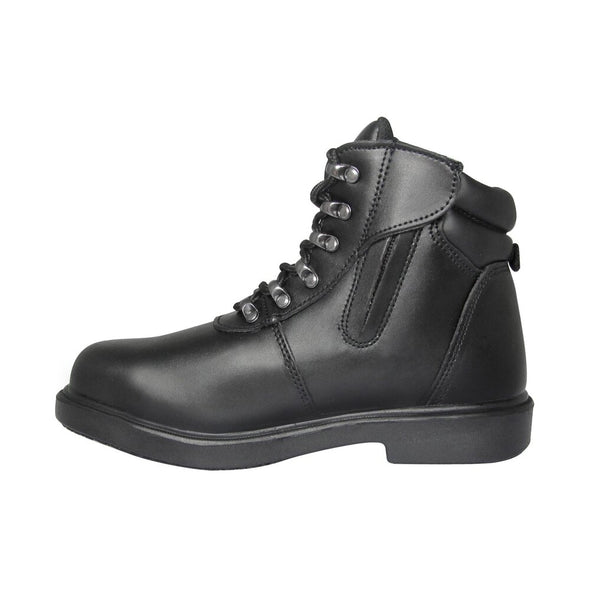 Steel Toe Zippered Work Boot