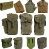 Grab Bag: Assorted New & Used Military Surplus GI Pouches  *BULK LOT*