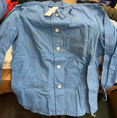 Vintage Blue German Pajama Shirt