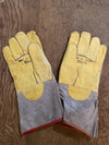 Surplus Genuine Cowhide Leather Work Gloves