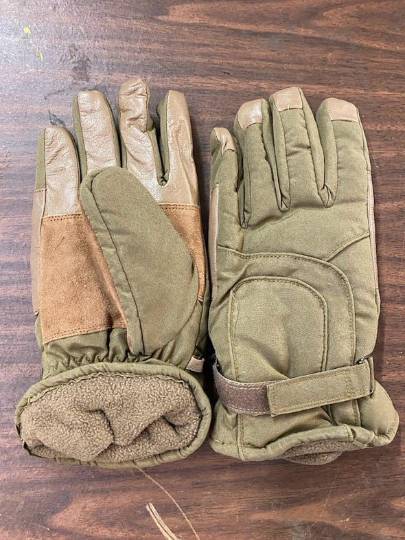 Insulated Leather Winter Gloves