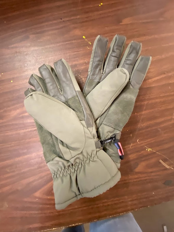 Insulated Leather Winter Gloves