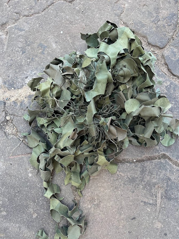 Vintage US 15 sq/ft Green Camo Netting Grab Bag