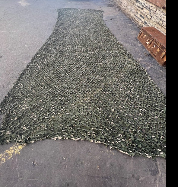 Surplus US Military 200 sq/ft 2 Tone Camo Netting