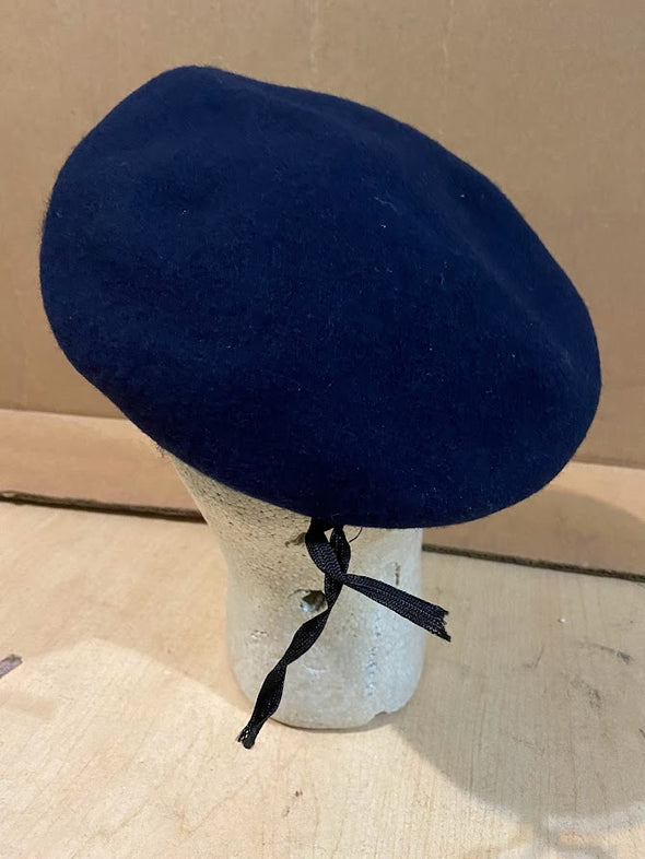 Vintage U.S. Issue Blue Wool Beret